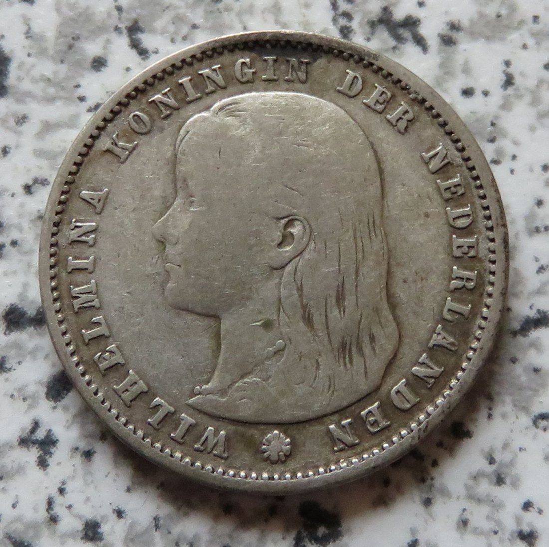  Niederlande 25 Cents 1893   