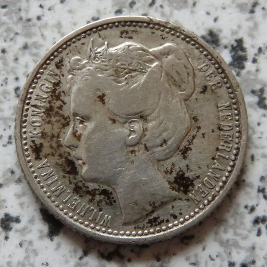  Niederlande 25 Cents 1902   