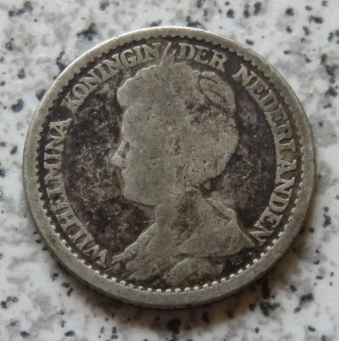  Niederlande 25 Cents 1914   