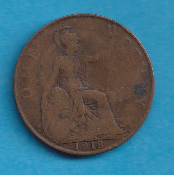  Großbritannien 1 Penny 1918   