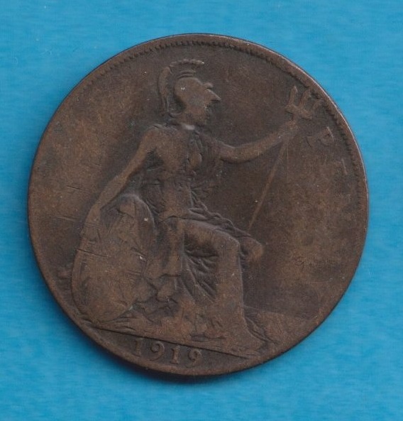 Großbritannien 1 Penny 1919   