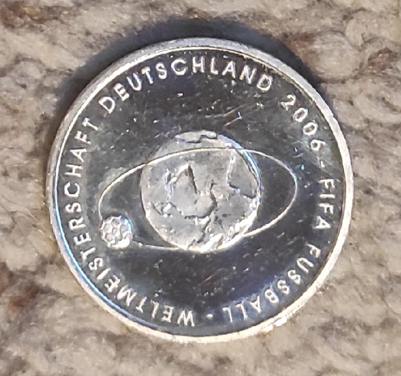  Deutschland 10 € 2004 Fußball WM 2006 Deutschland   