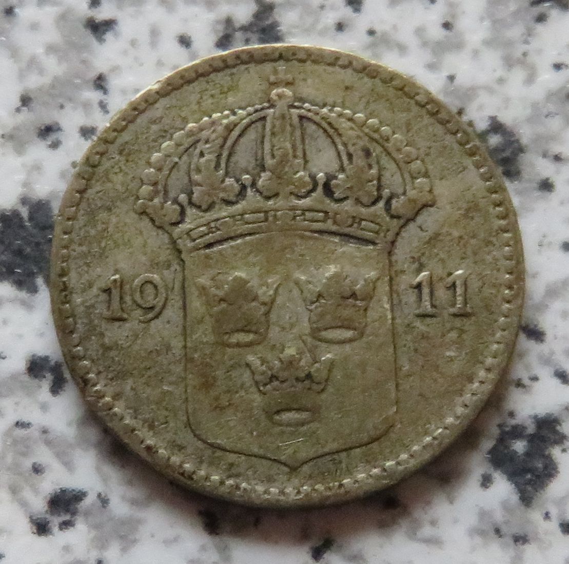  Schweden 10 Öre 1911   