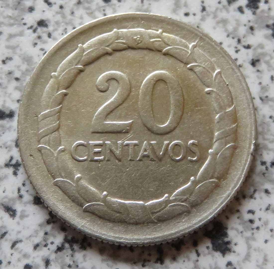  Kolumbien 20 Centavos 1951   