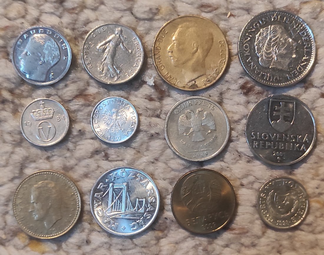  12 Münzen / 12 Länder Europa 5 (S10)   