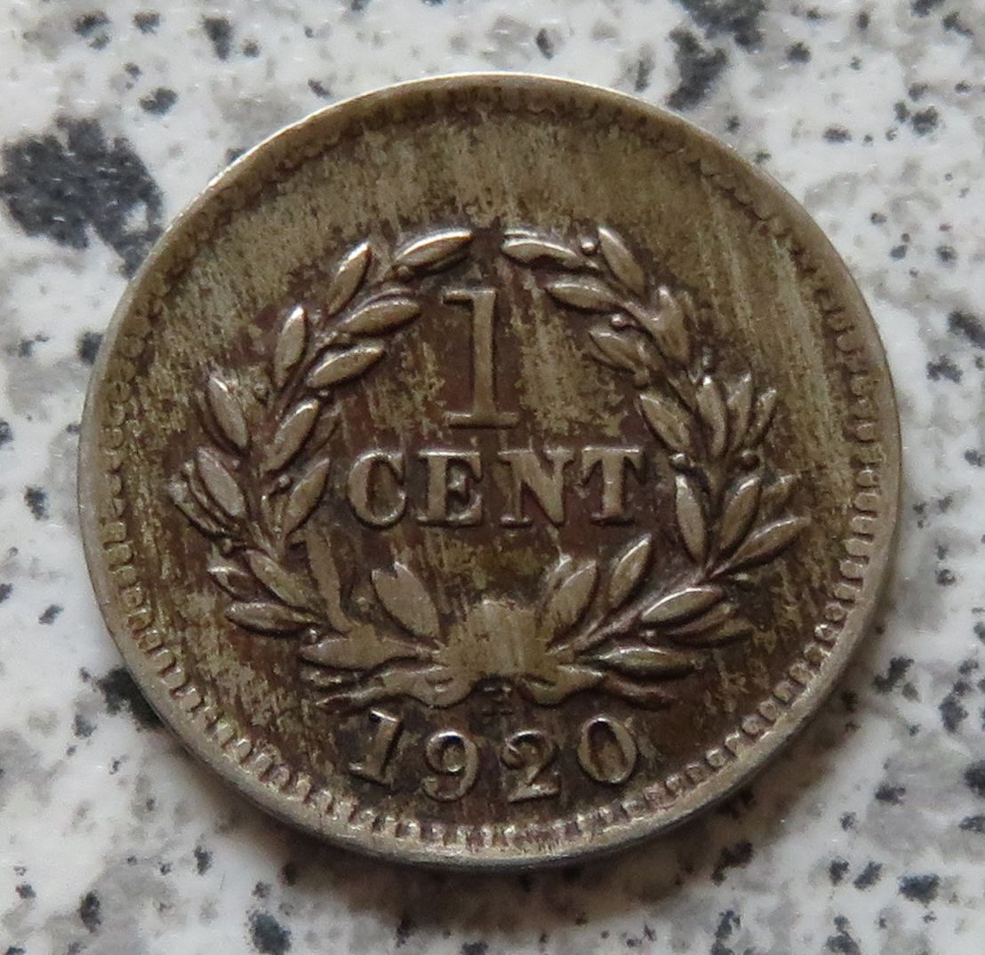  Sarawak 1 Cent 1920 H   
