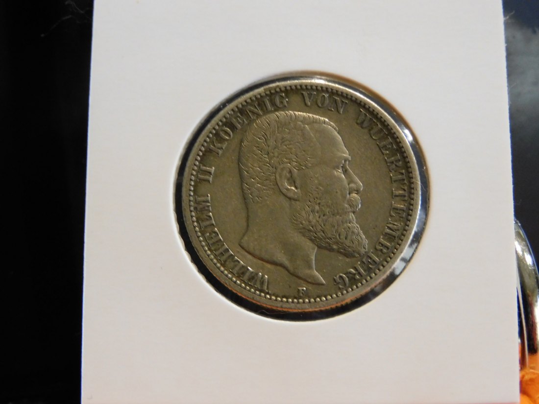  GERMANY 2 MARK 1903 WURTTEMBERG.GRADE-PLEASE SEE PHOTOS.   