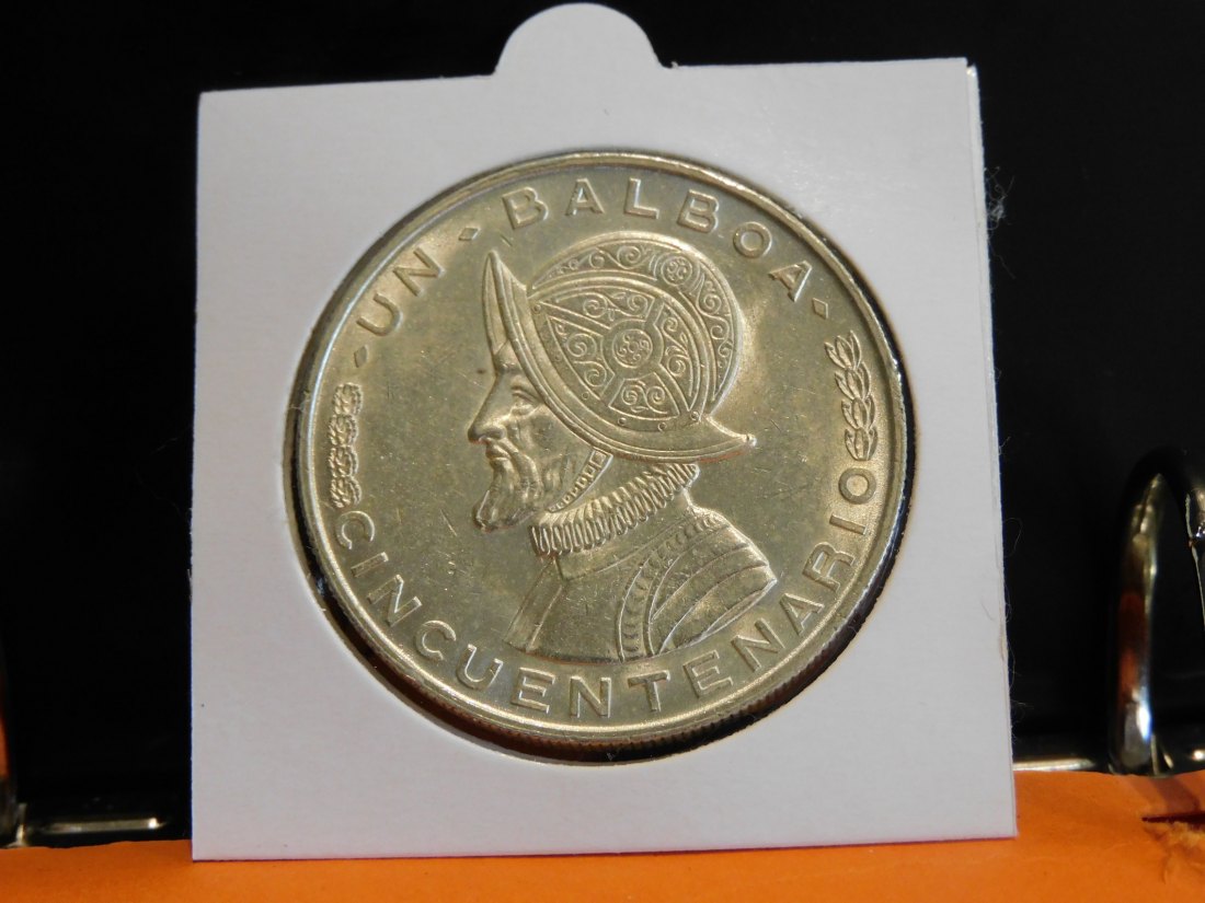  PANAMA 1 BALBOA 1953.GRADE-PLEASE SEE PHOTOS.   