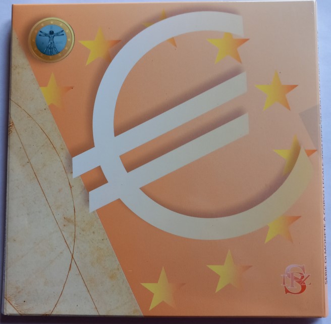  Italien Offizieller Euro-KMS  2004  im Original-Folder Stempelglanz   