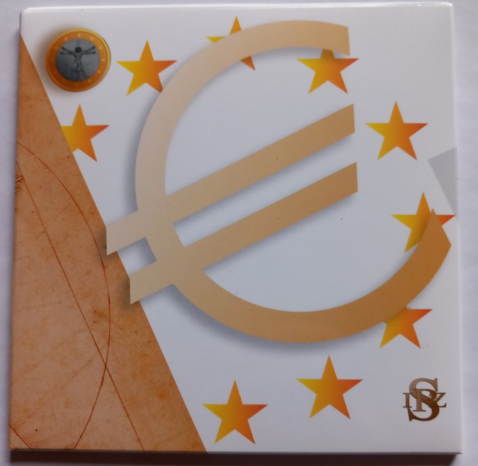  Italien Offizieller Euro-KMS  2006  im Original-Folder Stempelglanz   