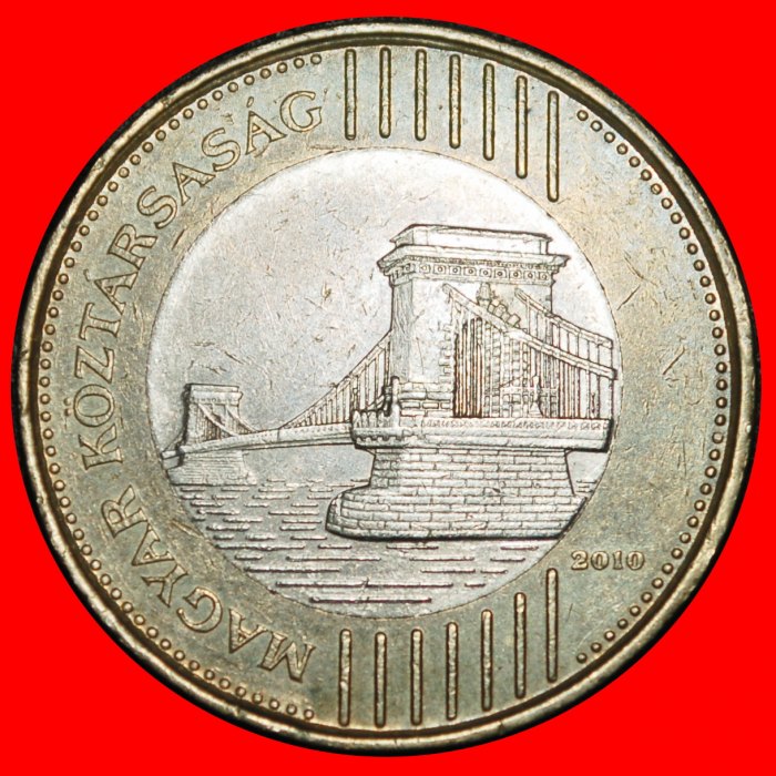  Ⰿ LONG LEGEND (2009-2011): HUNGARY ★ 200 FORINTS 2010 BRIDGE! ★LOW START ★ NO RESERVE!   