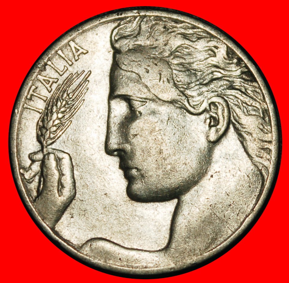  Ⰿ FLYING TORCH (1907-1935): ITALY ★ 20 CENTESIMOS 1920R! DIES II C! ★LOW START ★ NO RESERVE!   