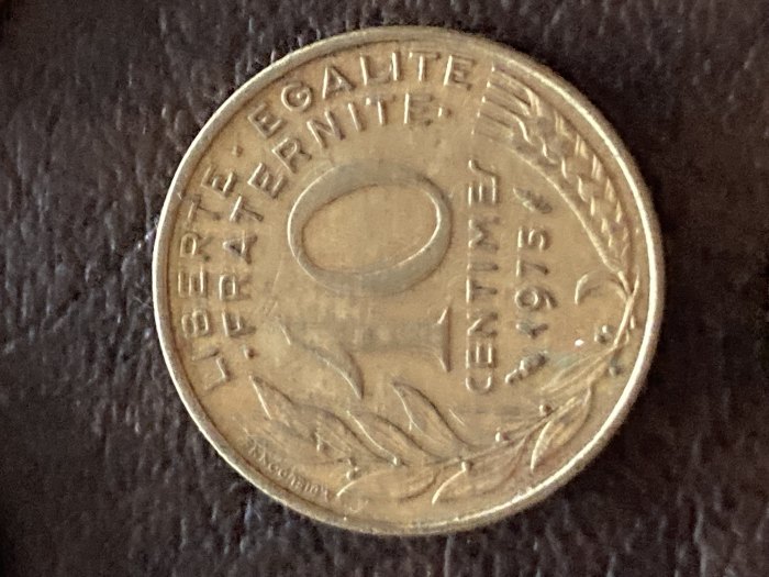  Münze Münzen Umlaufmünze Frankreich 10 Centimes 1967   