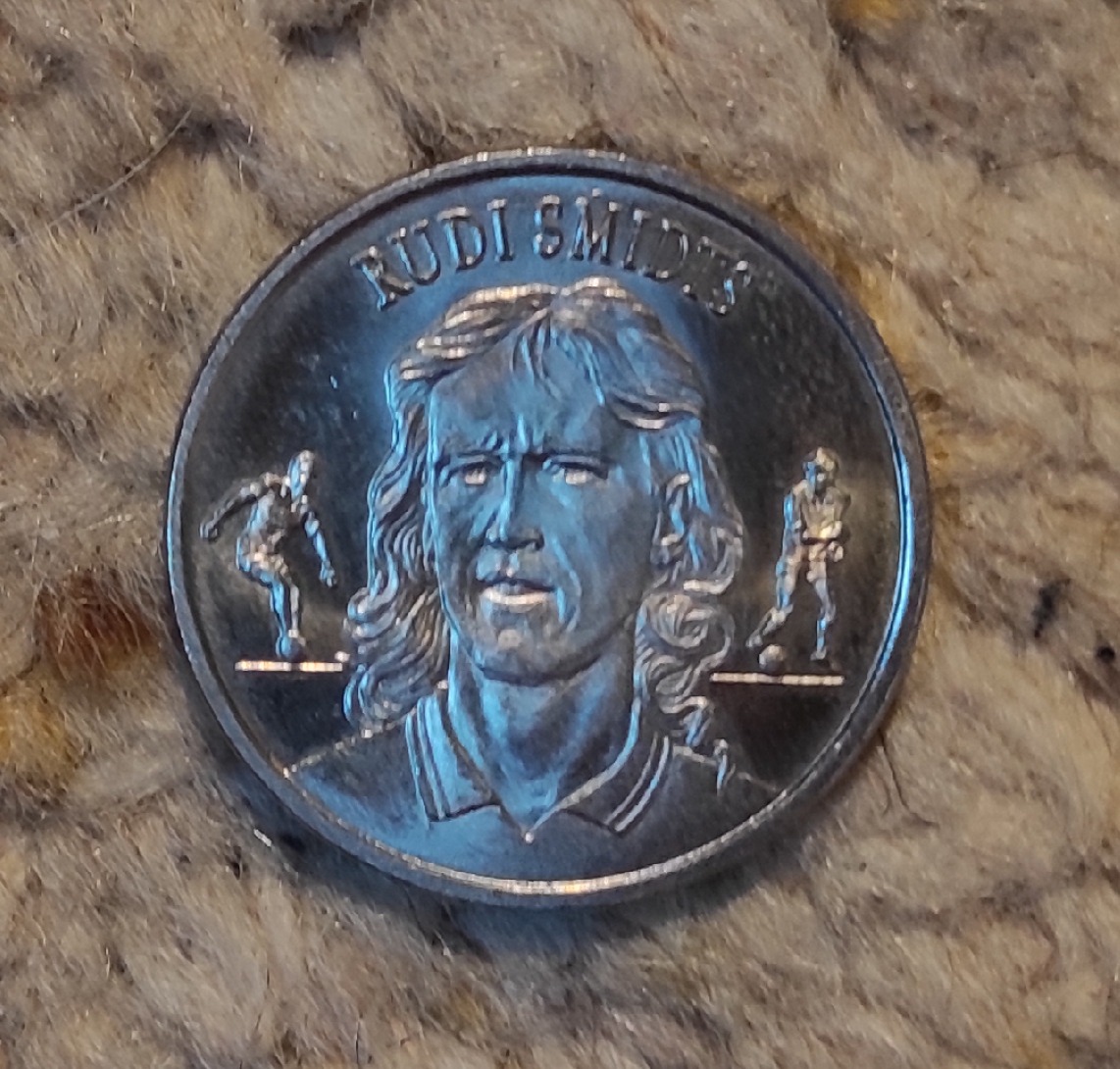  Münze Urbsfa KBVB Belgisches Fußball Nationalteam   