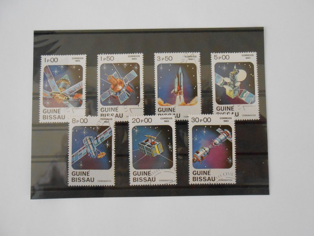  Briefmarken Guinea-Bissau 1983 -Raumfahrt-(41)   
