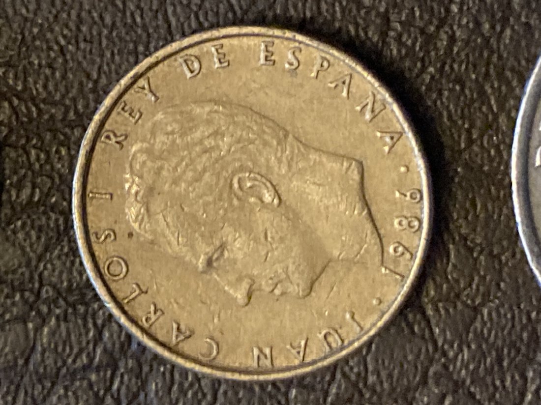  Münze Münzen Umlaufmünze Spanien 100 Pesetas 1986   