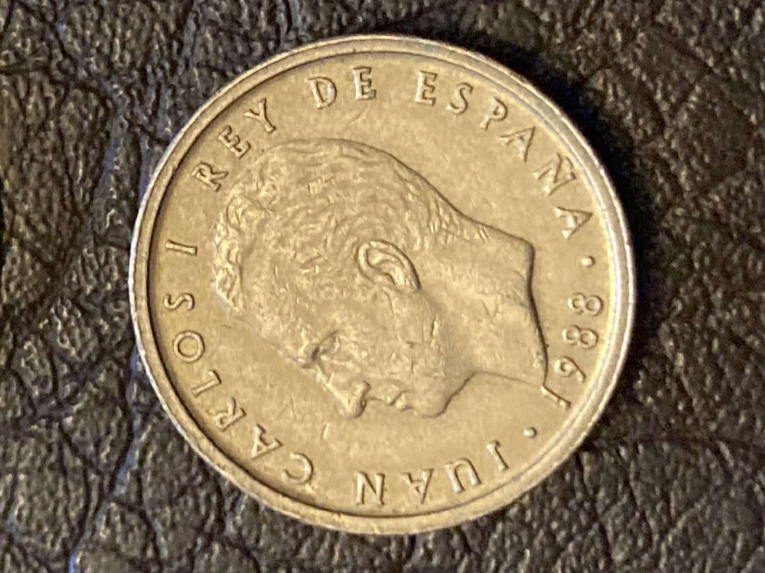  Münze Münzen Umlaufmünze Spanien 100 Pesetas 1988   