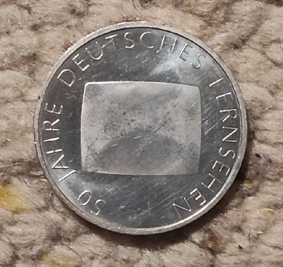  Deutschland 10 € 2002 G, 50 Jahre Deutsches Fernsehen   