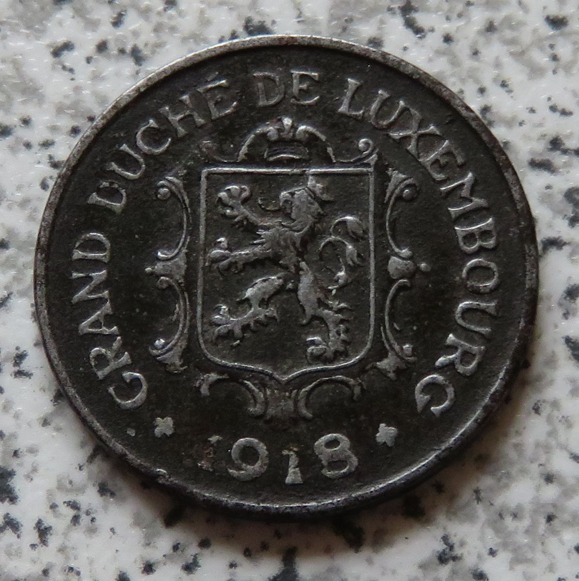  Luxemburg 10 Centimes 1918   