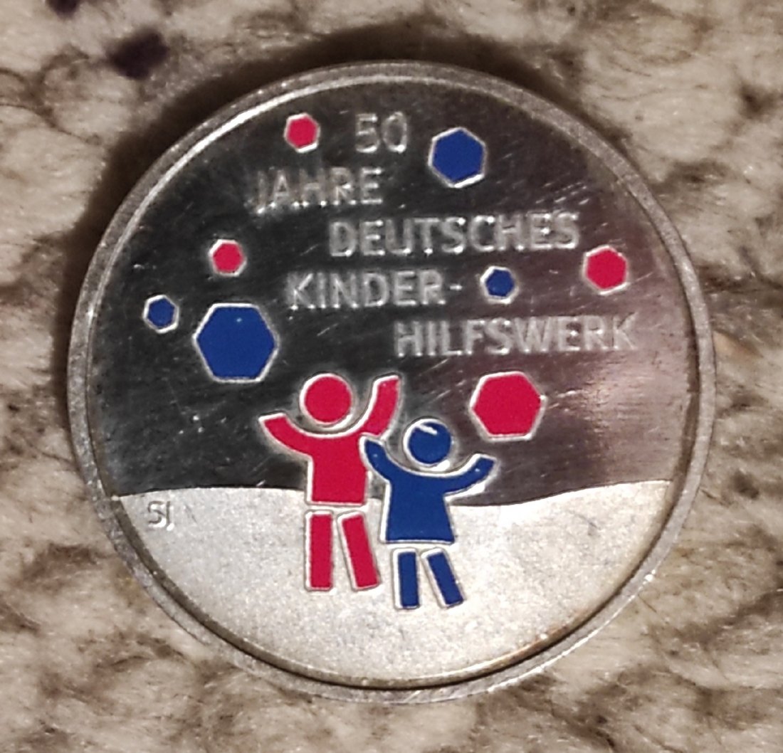  Deutschland 20 € 2022 D, 50 Jahre Deutsches Kinderhilfswerk   