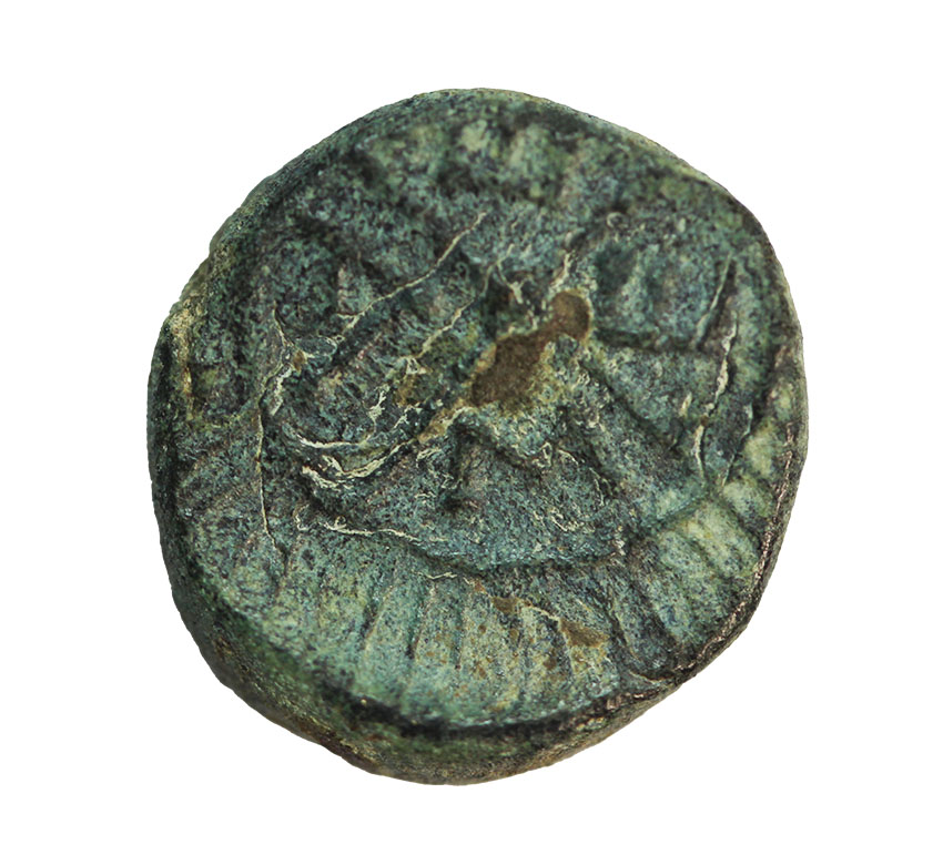  Mesembria,Thrace 400 -350 BC, AE 7 mm, 1,58 g,   