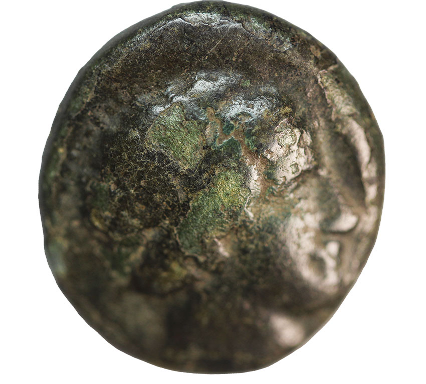  Philip II. of Macedonia 359-336 BC, AE Unit 12 mm, 5,73 g,   