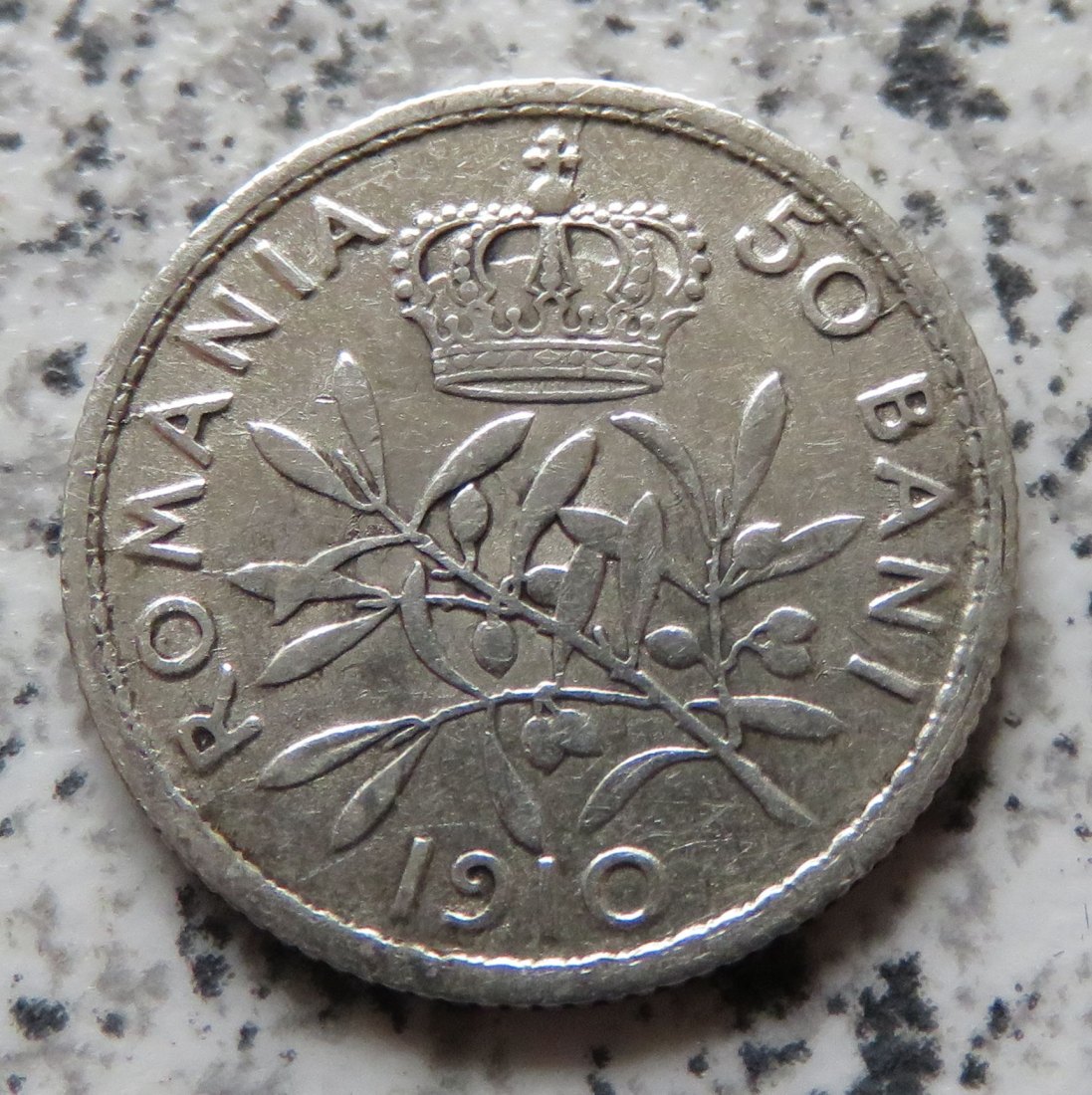  Rumänien 50 Bani 1910   