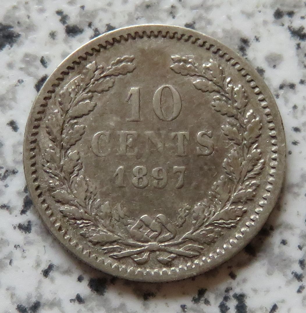 Niederlande 10 Cents 189   