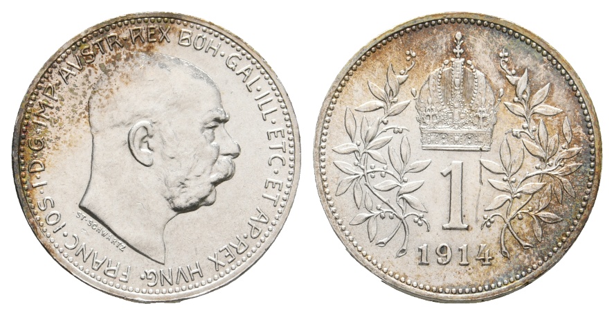  Österreichisch, 1 Krone 1914   