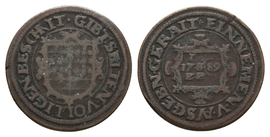  Haus Habsburg, Kleinmünze (Rechenpfennig)   