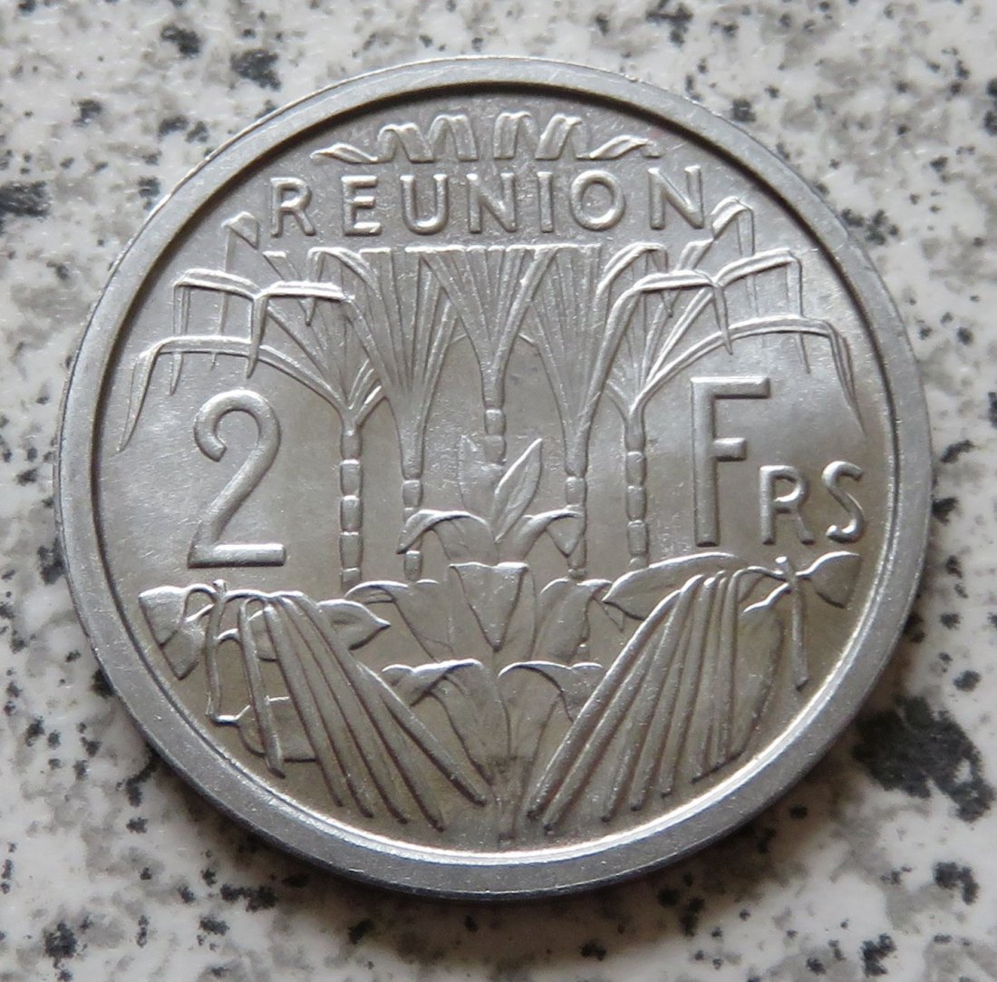  Reunion 2 Francs 1969   