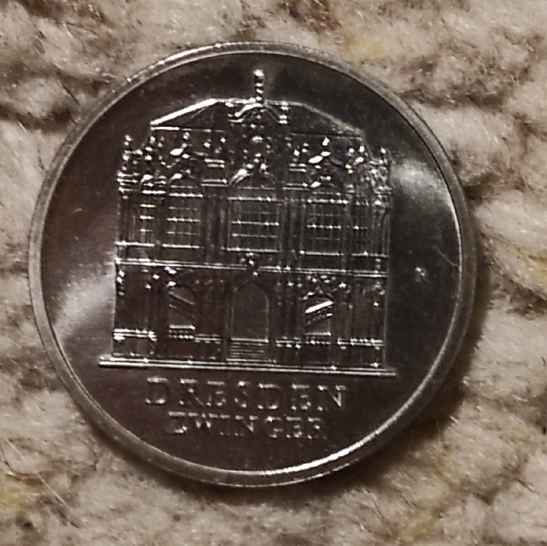  DDR 5 Mark 1985 Zwinger Dresden   