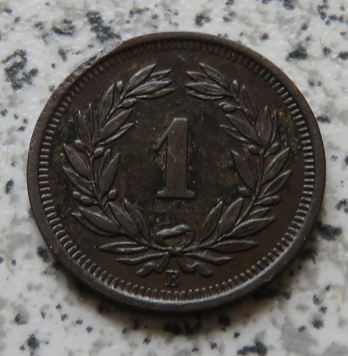  Schweiz 1 Rappen 1914 B   