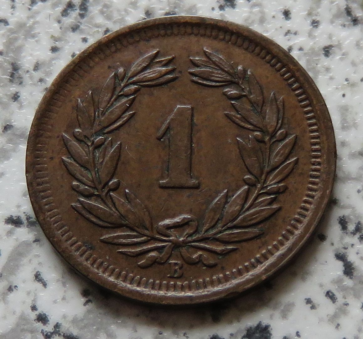  Schweiz 1 Rappen 1915 B   