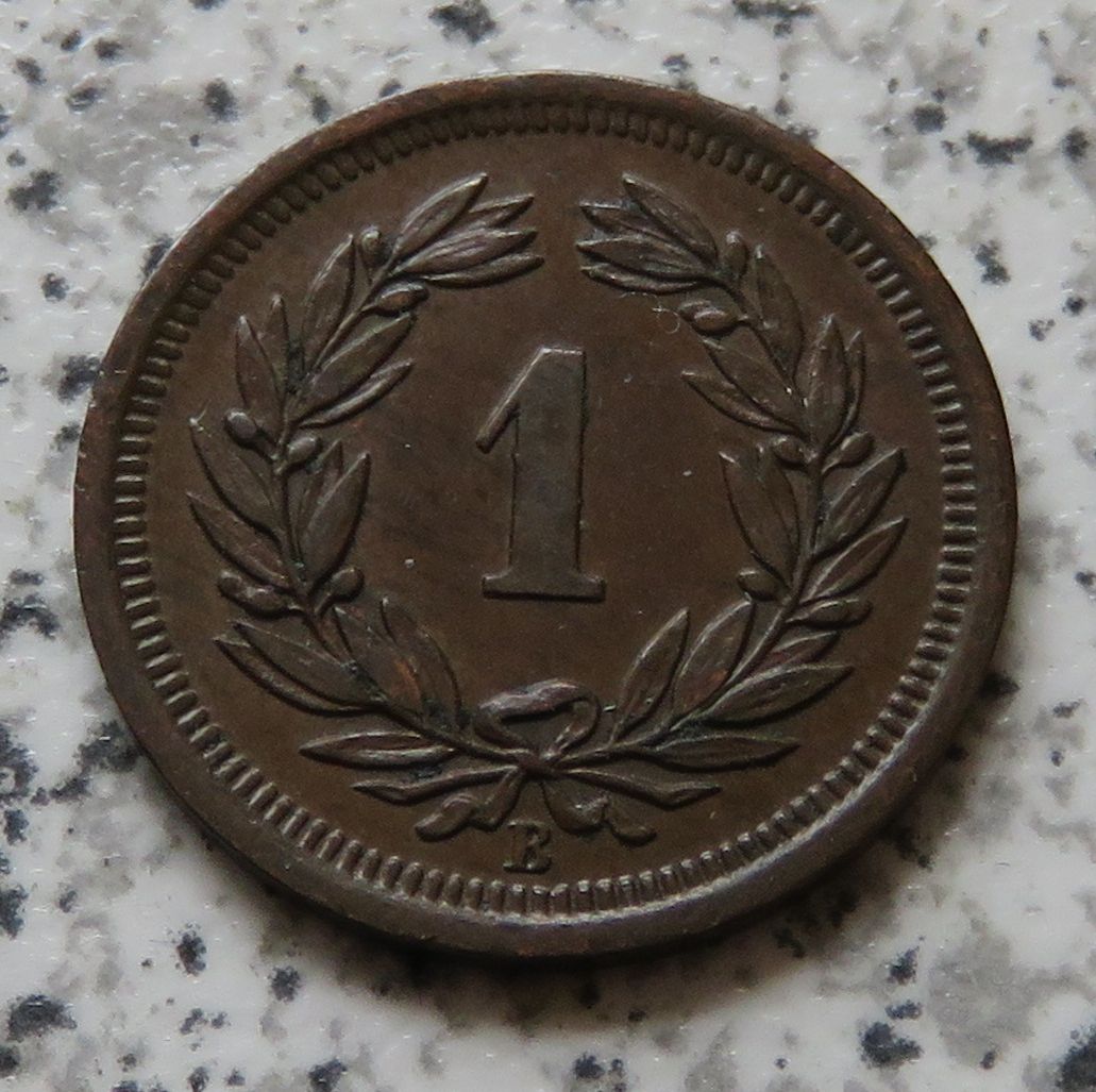  Schweiz 1 Rappen 1898 B   