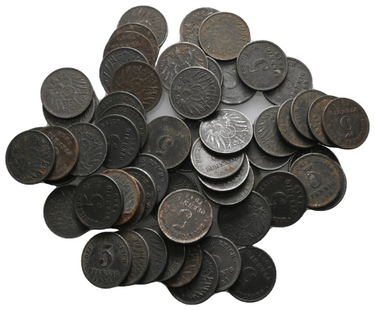  Deutsches Reich; 5 Pfennig ( 60 Stück)   