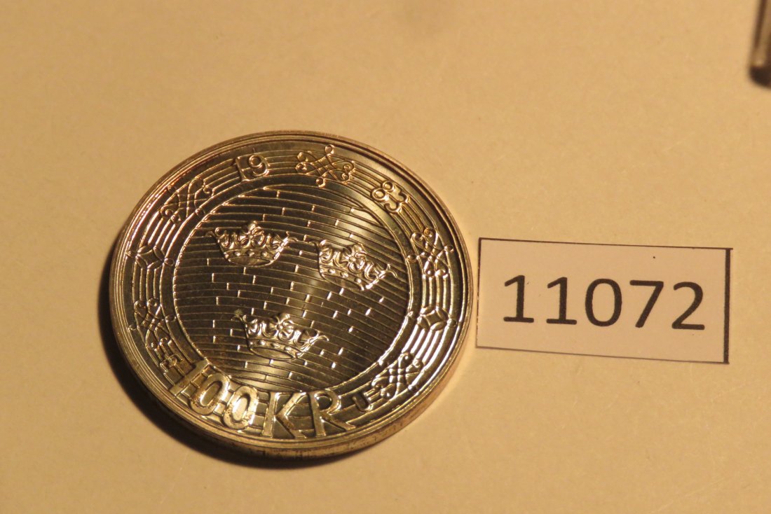  11072 Schweden 1983 - 100 Kronen - Parlament  -  16,0 g SILBER 0.925   