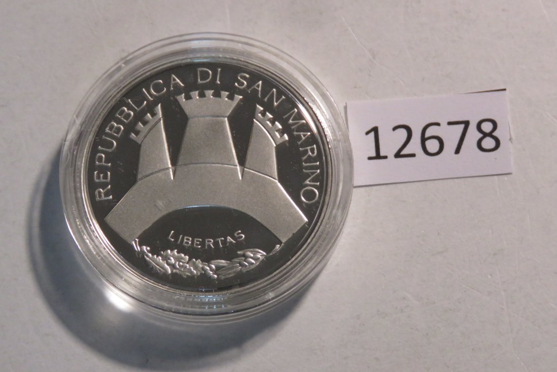  12678  San Marino 2006 - 10 Euro - Antonio Canova - 22,0 g SILBER 0.925   