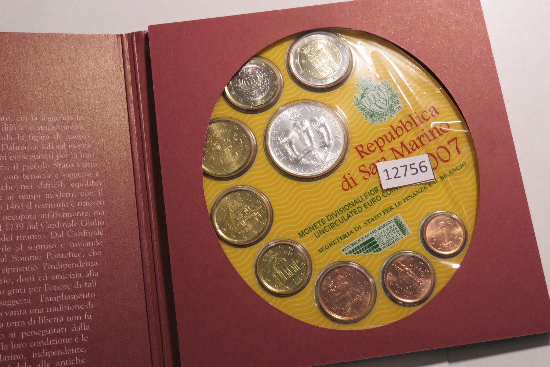  12756 San Marino 2007 - KMS + 5 Euro - Chancengleichheit - 18,0 g Silber 0.925   