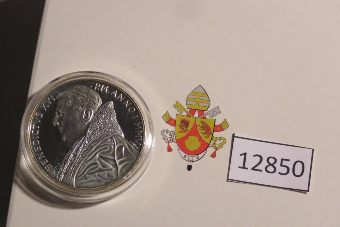  12850 Vatikan 2005 - 5 Euro - 60 Jahre Kriegsende - 18,0 g Silber 0.925   