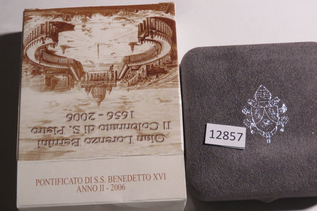  12857 Vatikan 2006 - 10 Euro - Bernini - 22.0 g Silber 0.925   