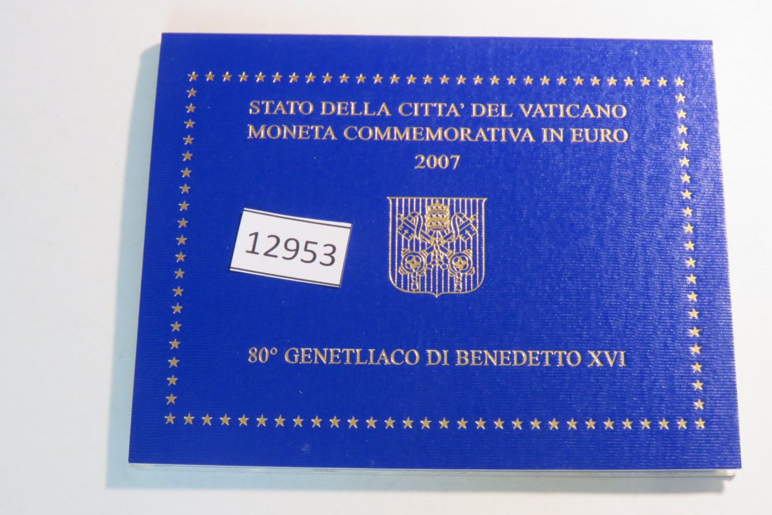  12953 Vatikan 2007 - 2 Euro Mäppchen   