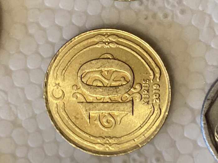  Münze Münzen Umlaufmünze Türkei 10 Kurus 2009   