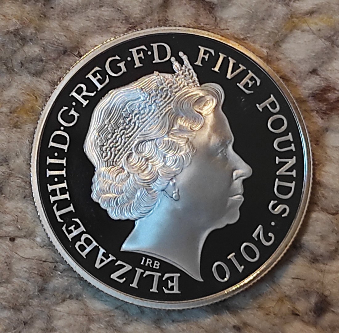  Großbritannien 5 Pounds 2010, XXX. Olympische Sommerspiele   