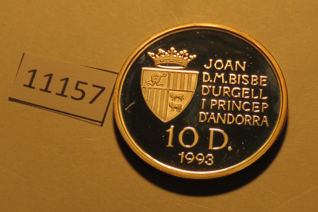  11157 Andorra 1993 - 10 Diners - Astronaut - 31,47 g SILBER 0.925   