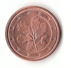  1 Cent Deutschland 2002 A (F281)  b.   