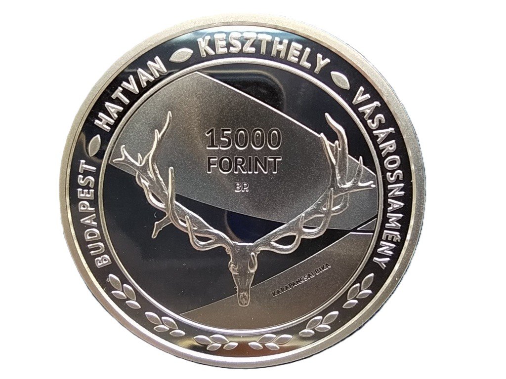  15000 Forint: World of Hunting and Nature Exhibition coin 2021   