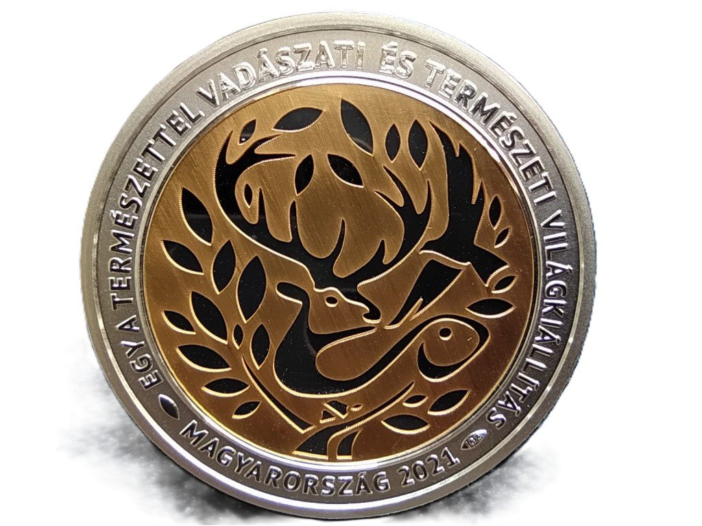  15000 Forint: World of Hunting and Nature Exhibition coin 2021   