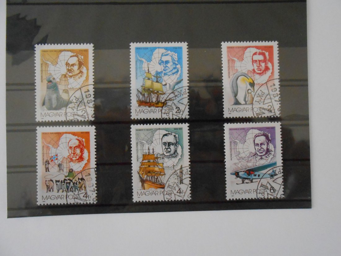  Briefmarken Ungarn 1987 -Persönlichkeiten- (55)   