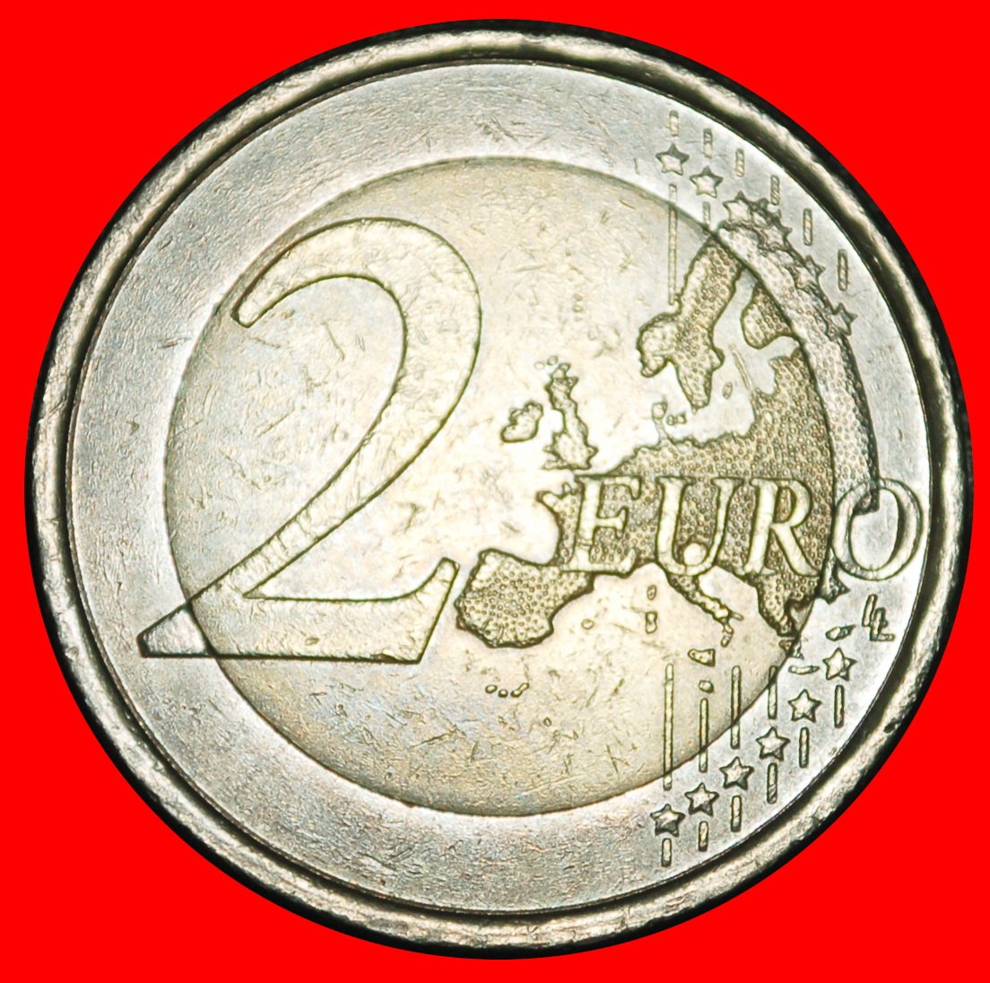  Ⰿ NICHT-PHALLISCHE 2007-2025:SPANIEN★2 EURO 2010 STEMPEL DIr1★JUAN CARLOS I 1975-2014★OHNE VORBEHALT   